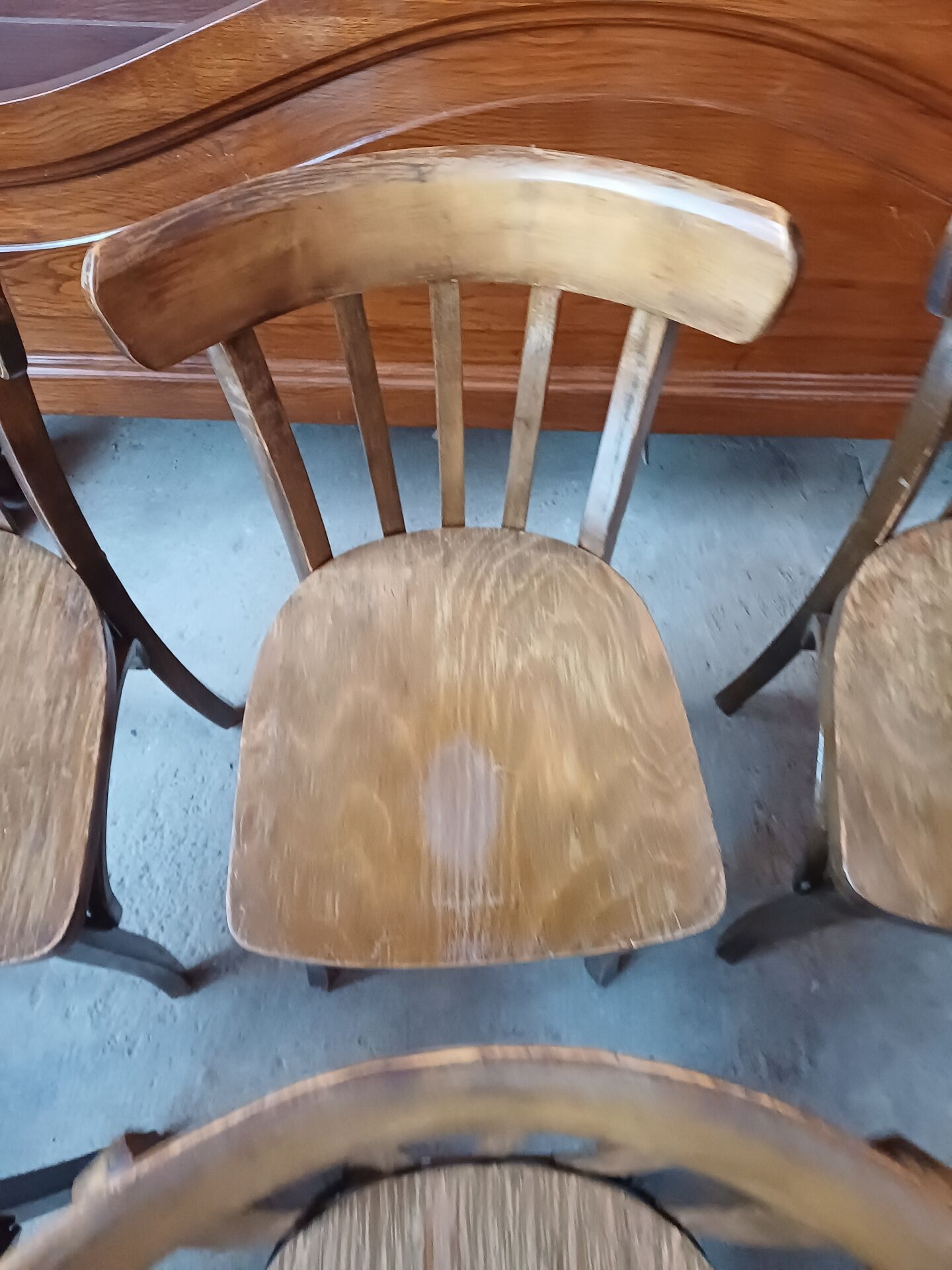 Lot de 6 chaises bistrot 