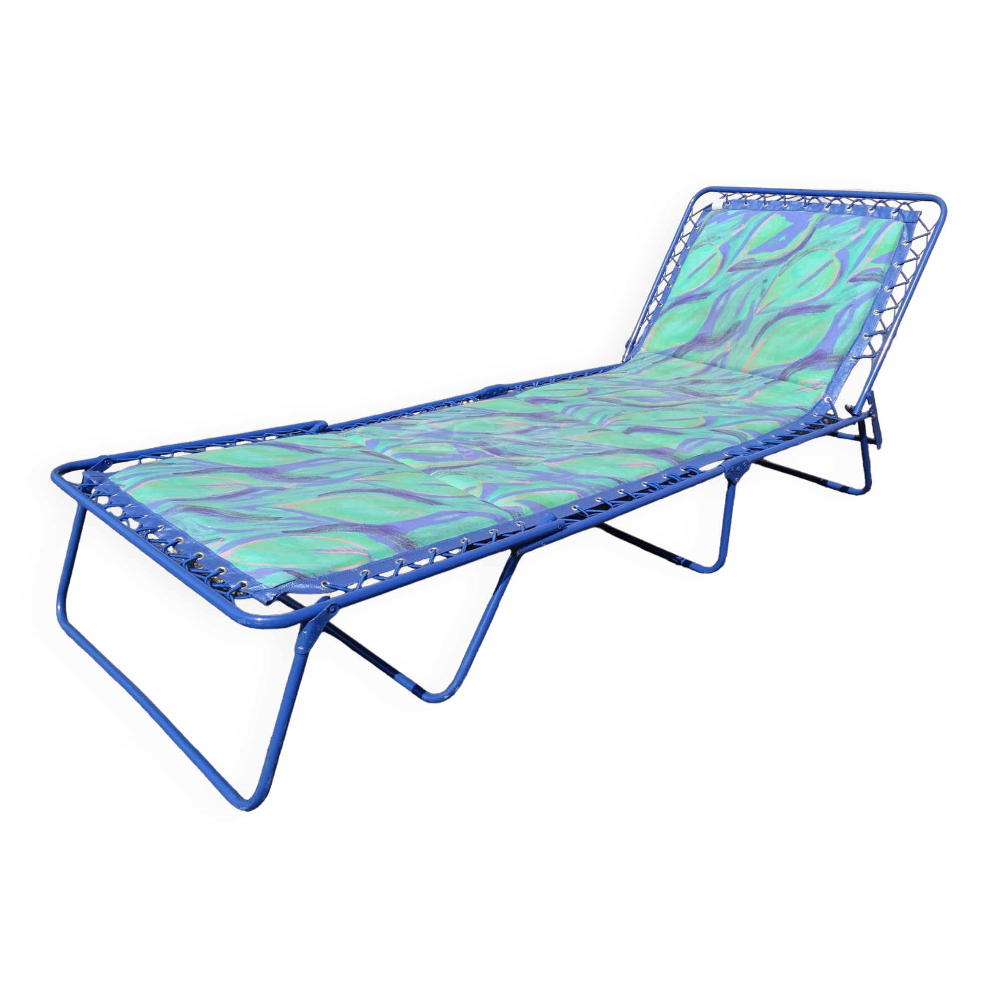 Transat Lafuma lit de repos vintage