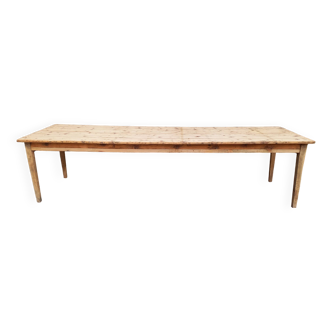 Large fir farm table