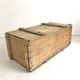 50's vintage wooden crate
