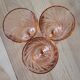 3 Rosaline champagne flutes