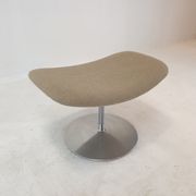 Big Tulip Chair and Ottoman by Pierre Paulin for Artifort, 1980s