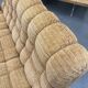 Salon modulable vintage en tissu