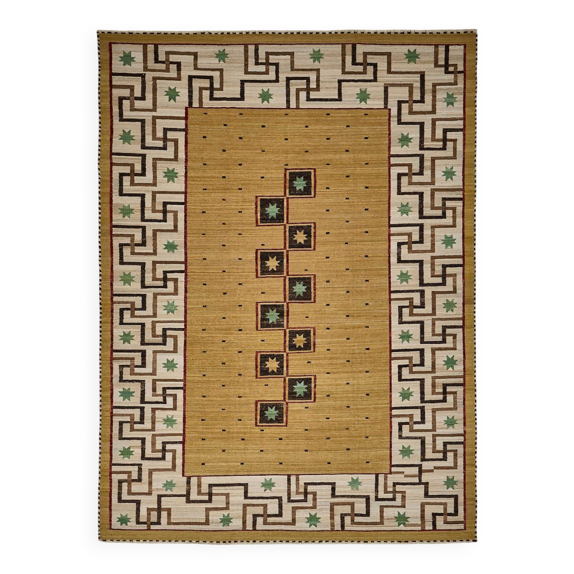 Contemporary Tribal Decorative Kilim 310 cm x 415 cm