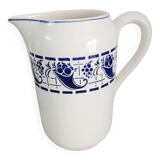 Ancien broc de toilette en faïence