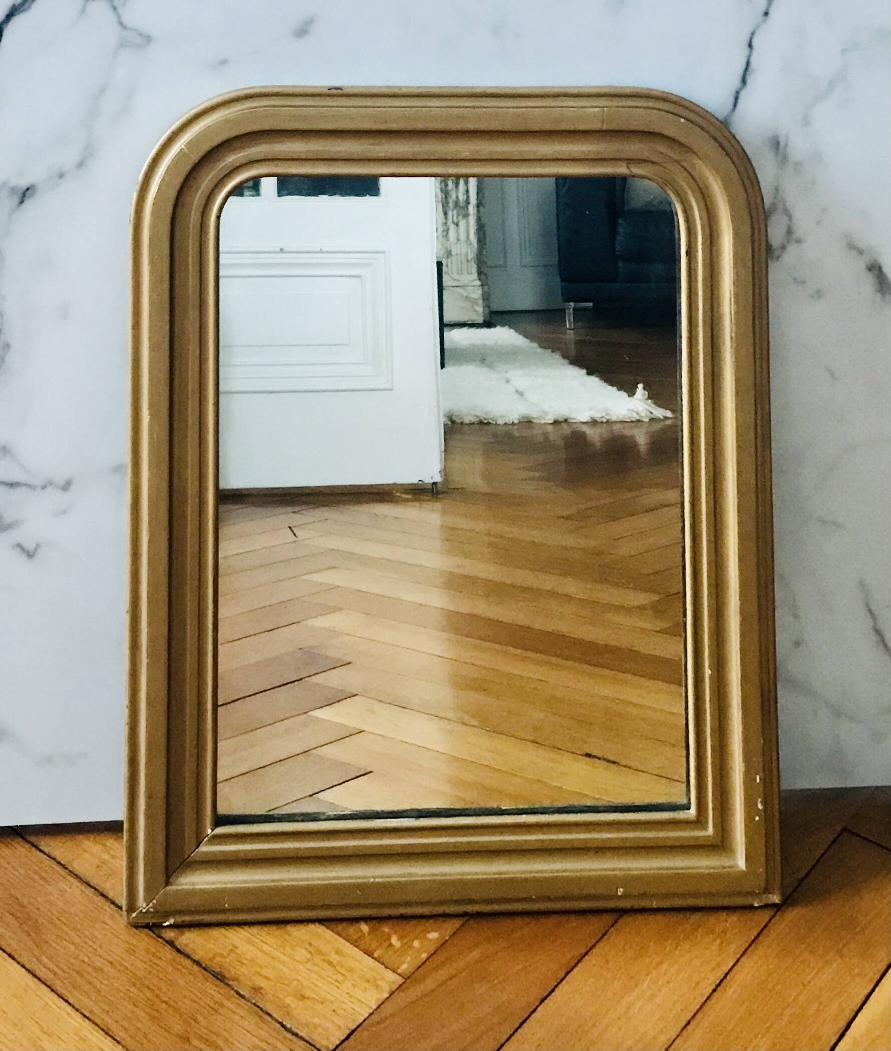 Antique mirror in Louis Philippe style