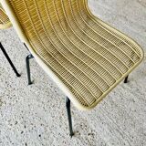 Pair of vintage garden chairs by Fantasia, circa 1950s