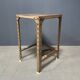 Industrial vintage iron side table