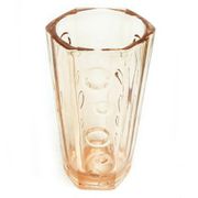 Soda Water Vase, mid-century modern, glass, Ząbkowice, Poland, 1970s