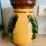 Savoyard vase in glazed ceramic