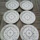 Set of 6 flat plates Copenhagen Royal Boch