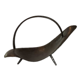 Sculptural cut in hammered iron year 50