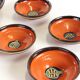 Set Of Ceramic Bowls By Ditta Abrhamova, Czechoslovakia 1980s