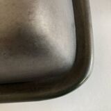 1960 Vallauris enameled earthenware butter dish