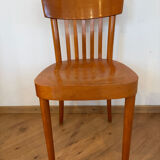 Pair of vintage bistro chairs, Netherlands, 1950s-60s