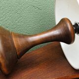 Desk lamp, 1960s, turned wood