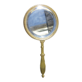 Hand mirror gilded bronze XIX th