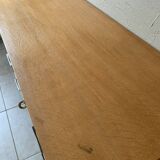 Large vintage 6-drawer chest of drawers from the 50s in oak.