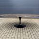 Original oval dining table Knoll Tulip (244cm) Emperador