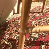 Vintage bamboo / rattan coffee table