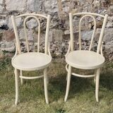 Pair of bistro chairs