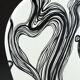 Smoke - Little Albert armchair by Ron Arad, hand painted, Signed Amane