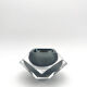 Murano Bowl V. Nason & C. Geometric Smoke 15cm 1.17kg