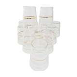 Lot of granite glasses