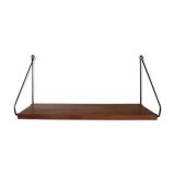 Étagère murale vintage bois 1960