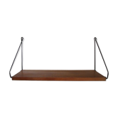 Étagère murale vintage bois 1960