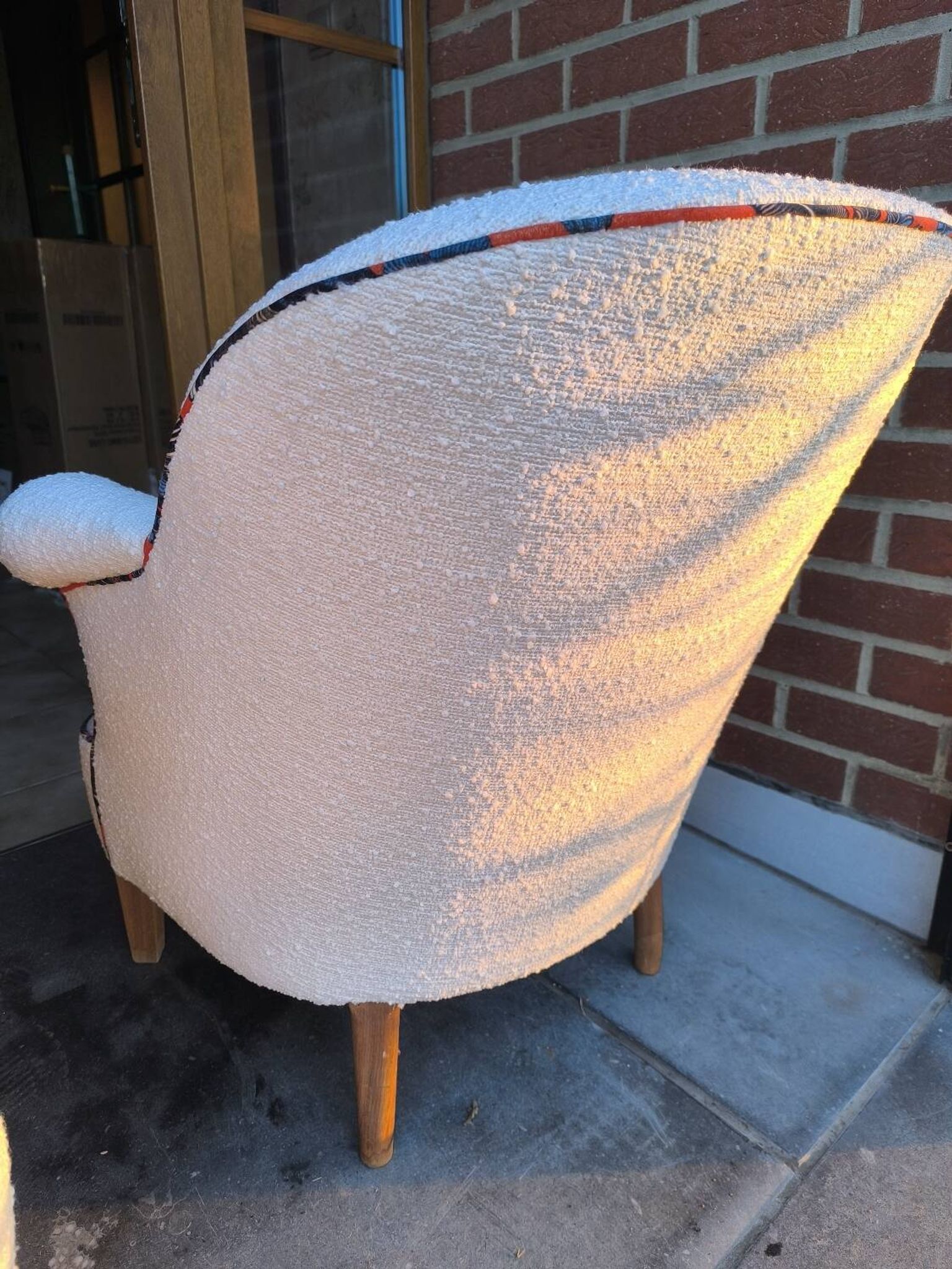 Paire de fauteuils crapaud