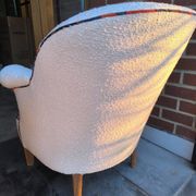 Paire de fauteuils crapaud