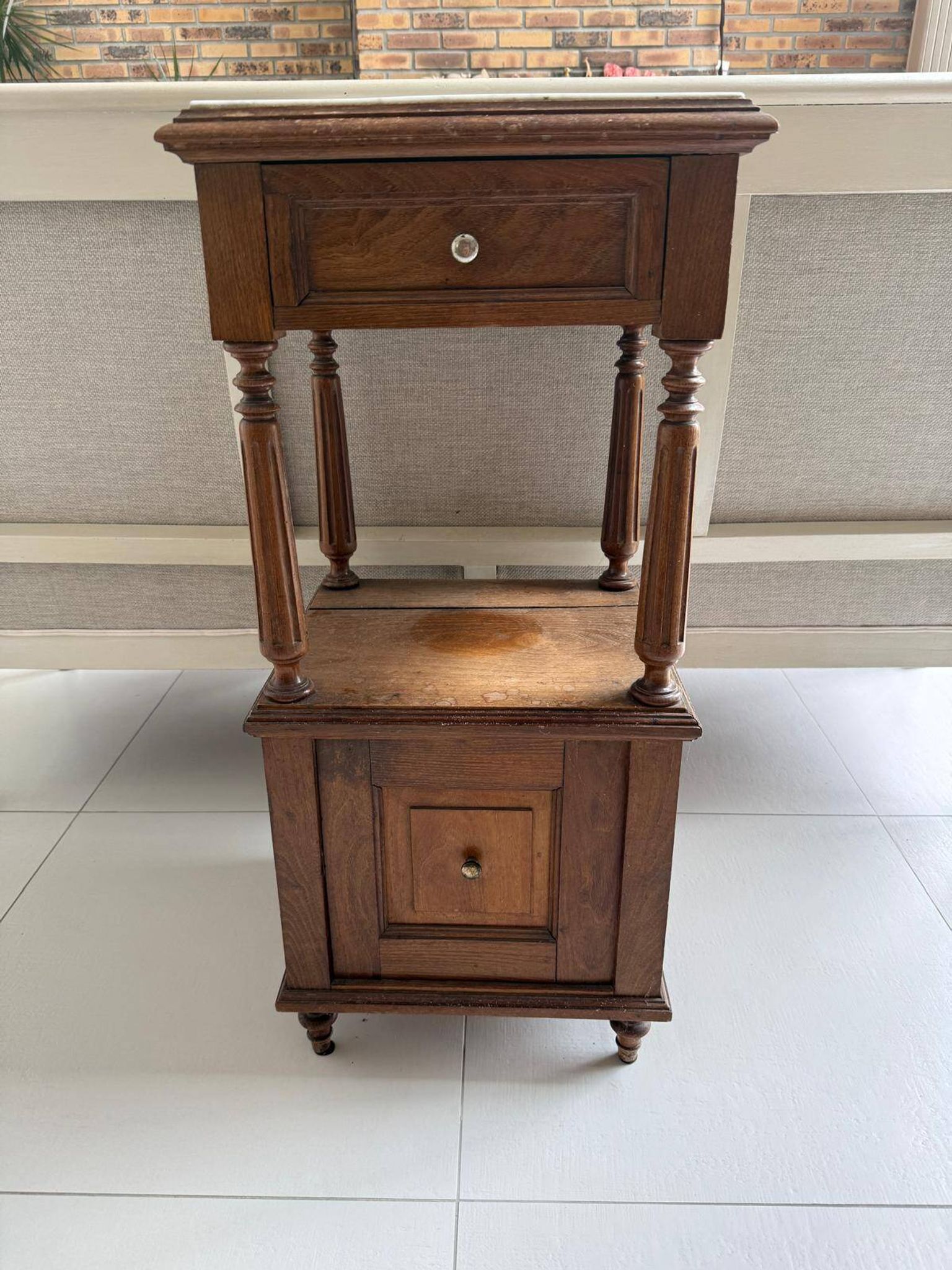 Table d'appoint en marbre