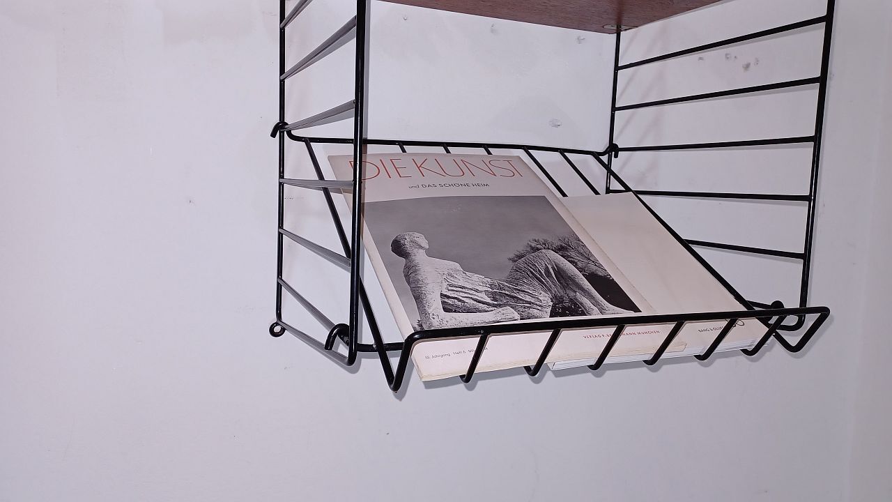 Étagère murale Strinning , Kajsa & Nisse Strinning For String, 1970s