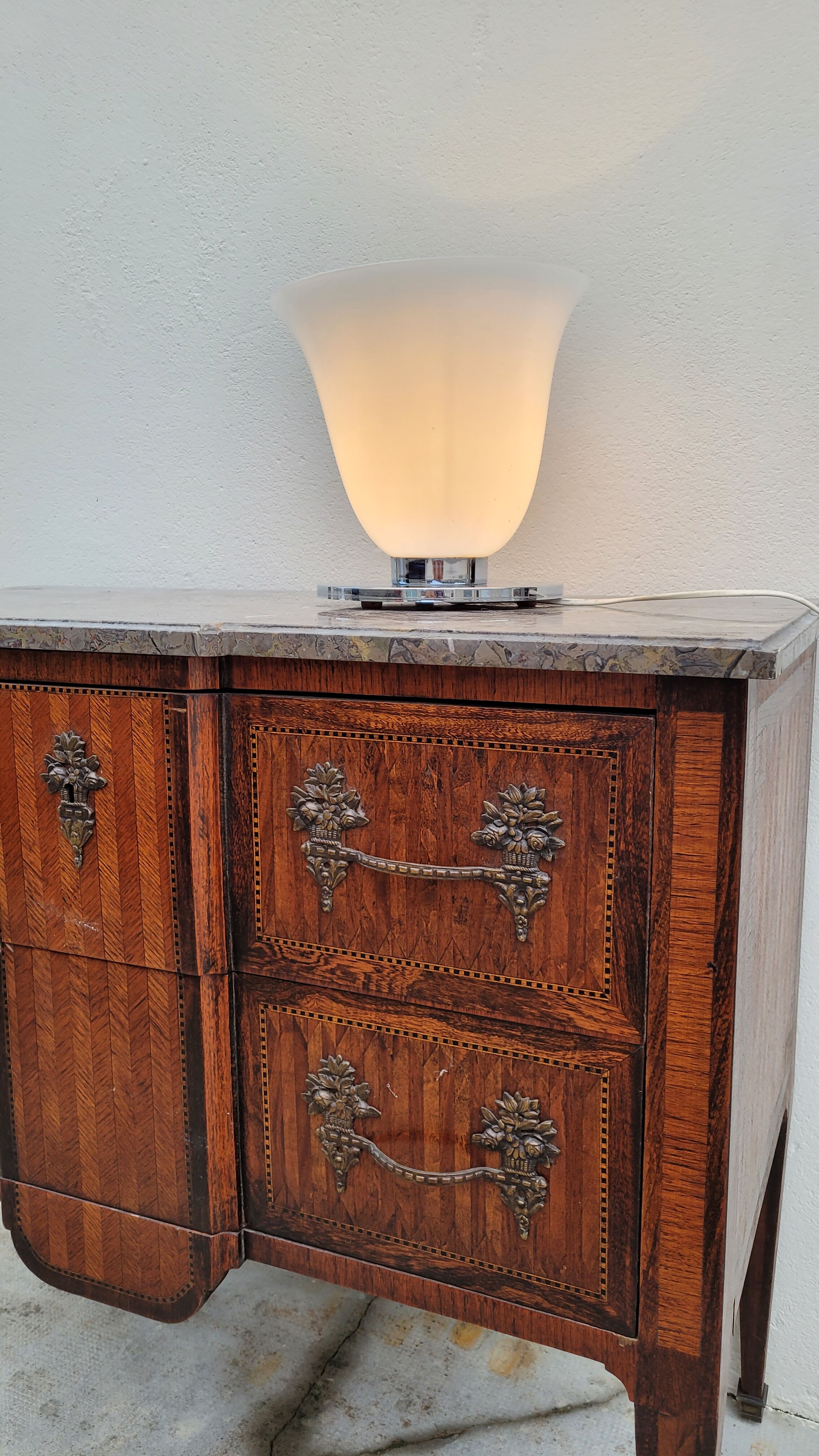 Lampe de bureau tulipe art déco Mazda
