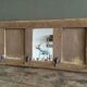 Oak entrance coat rack