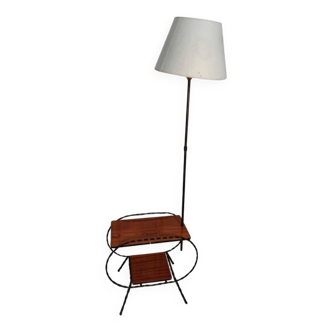 1950s Formica reading floor lamp