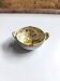 Vintage bowl signed Keraluc Quimper in yellow and green.