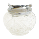 Sugar bowl with integrated clamp