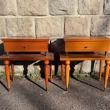 Two vintage Scandinavian style bedside tables