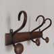 Vintage wooden coat rack