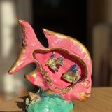 Ceramic fish lamp slip 1950s-60s