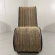Sculpted cardboard & plywood lounge chair, 1990’s