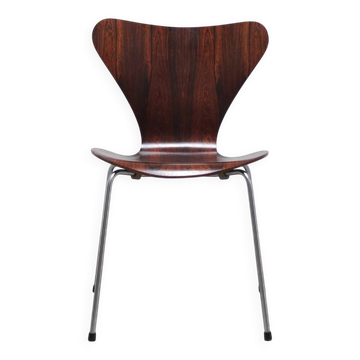 Rosewood 'Series 7' side chair by Arne Jacobsen for Fritz Hansen, 1973
