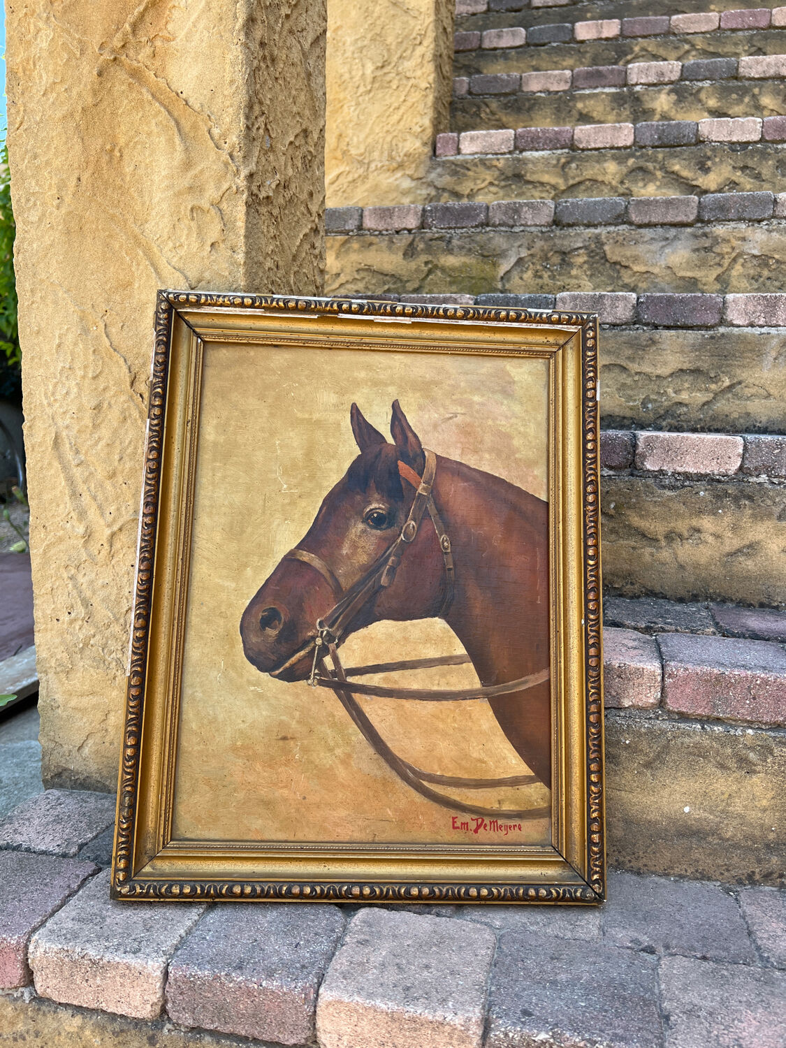 Portrait of a horse