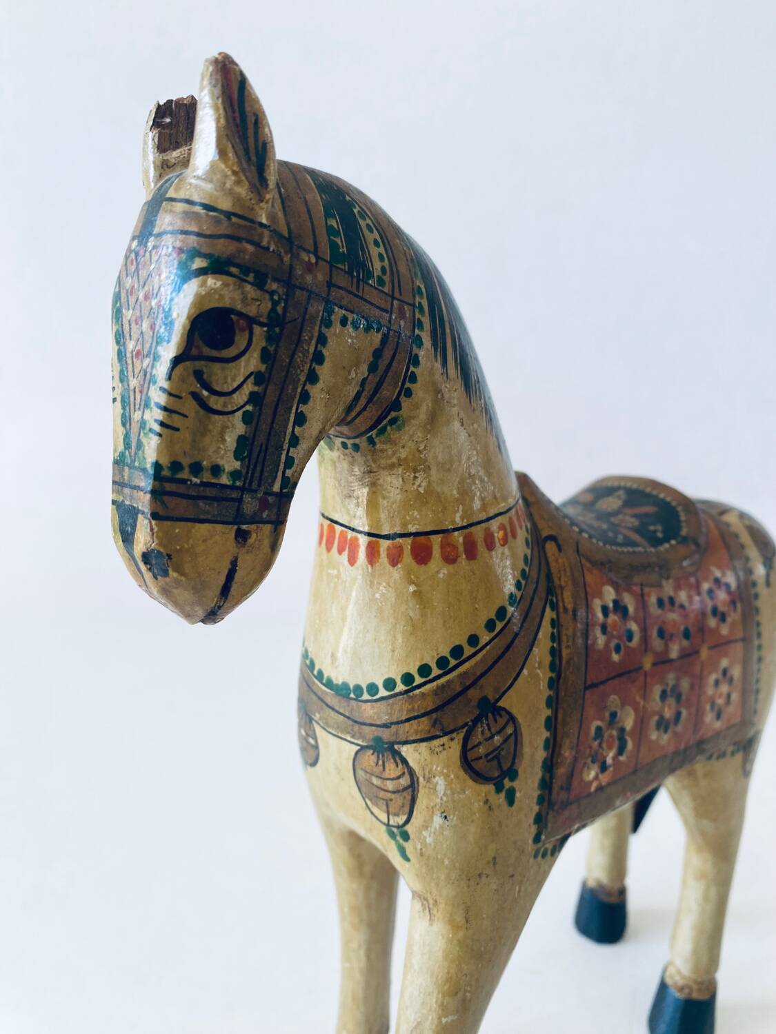 Decorative wooden horse