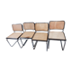Chaises B32 cesca par Marcel Breuer