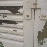 Shutters 4 leaves H148xL245cm antique oak pair 1