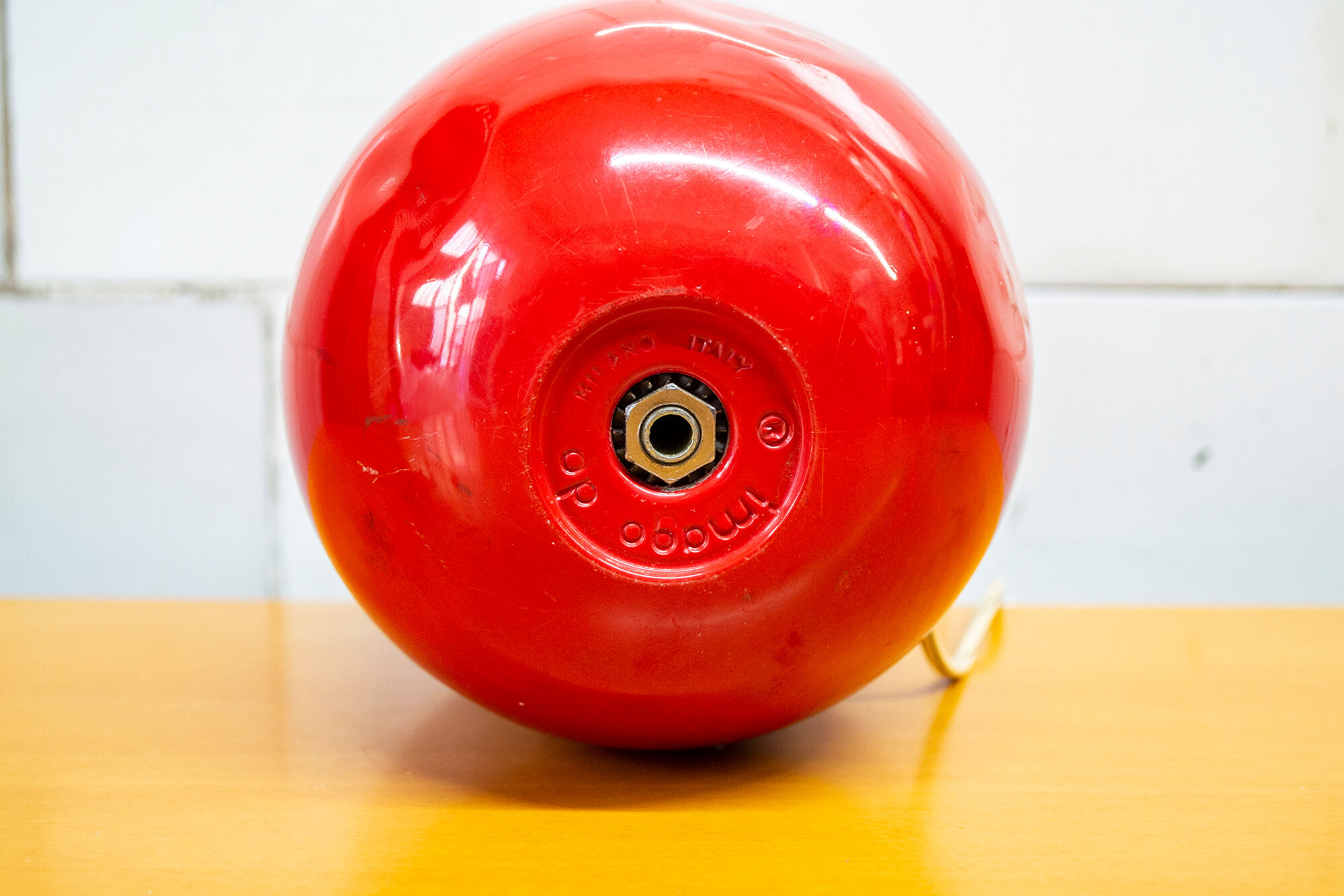 Elmo table lamp, by Str Imago Dp for Imago Dp Italia 1971
