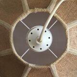 Vintage rattan flower suspension